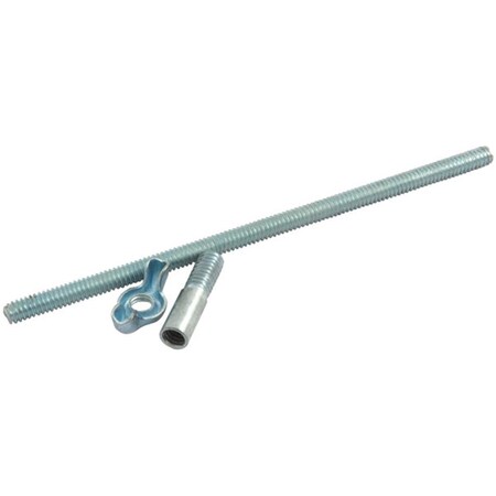 Vortex 0.25 in.-20 x 6 in. Straight Stud with Adapter VO1596746